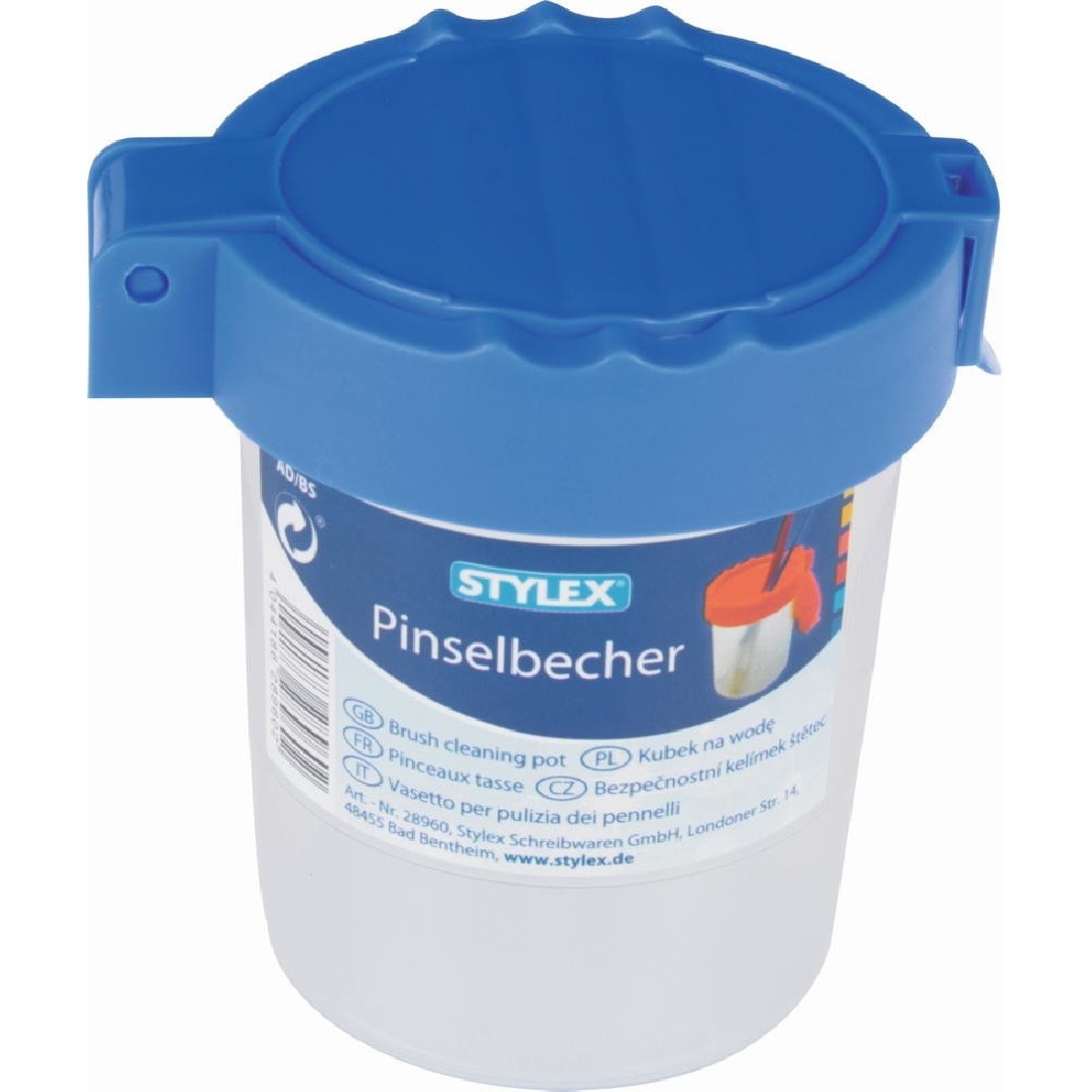 Δοχείο ζωγραφικής  με ασφάλεια  28960 Stylex