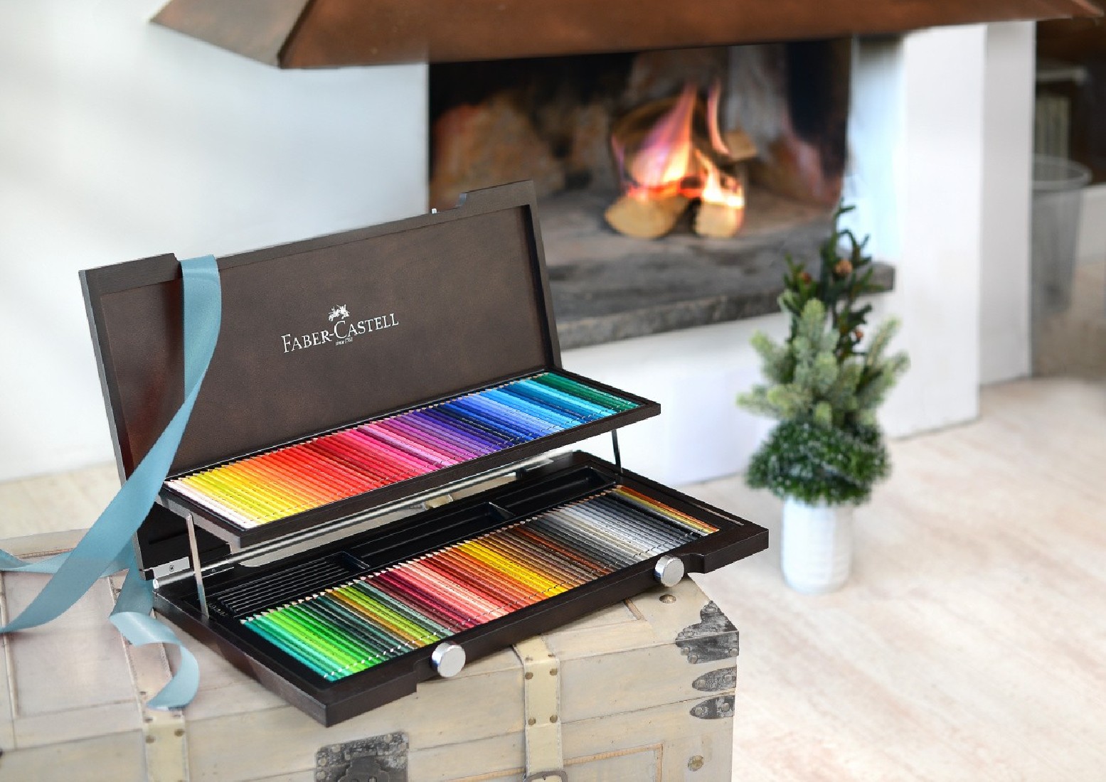 Faber Castell Watercolour pencil Albrecht Dürerl, wooden case of 120 117513