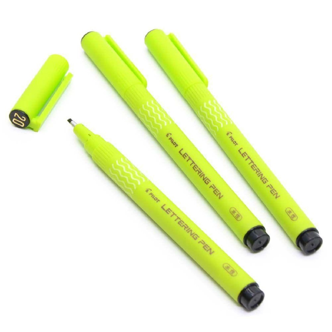 Pilot Lettering Fineliner Pen Black