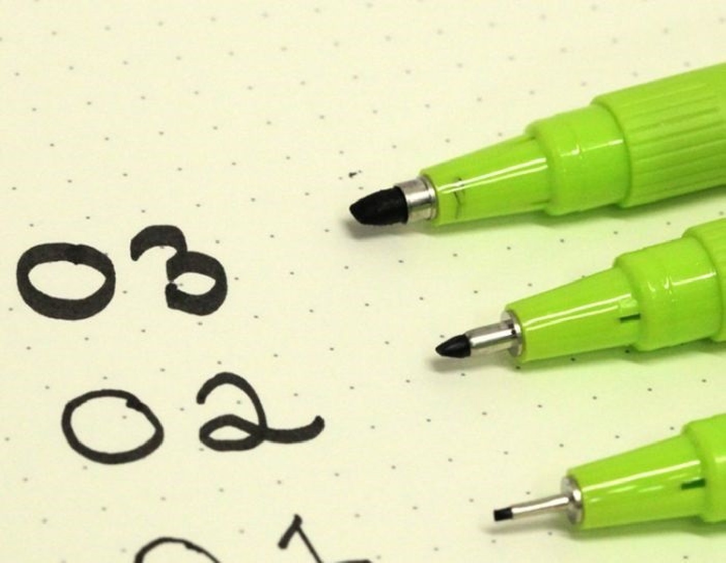 Pilot Lettering Fineliner Pen Black