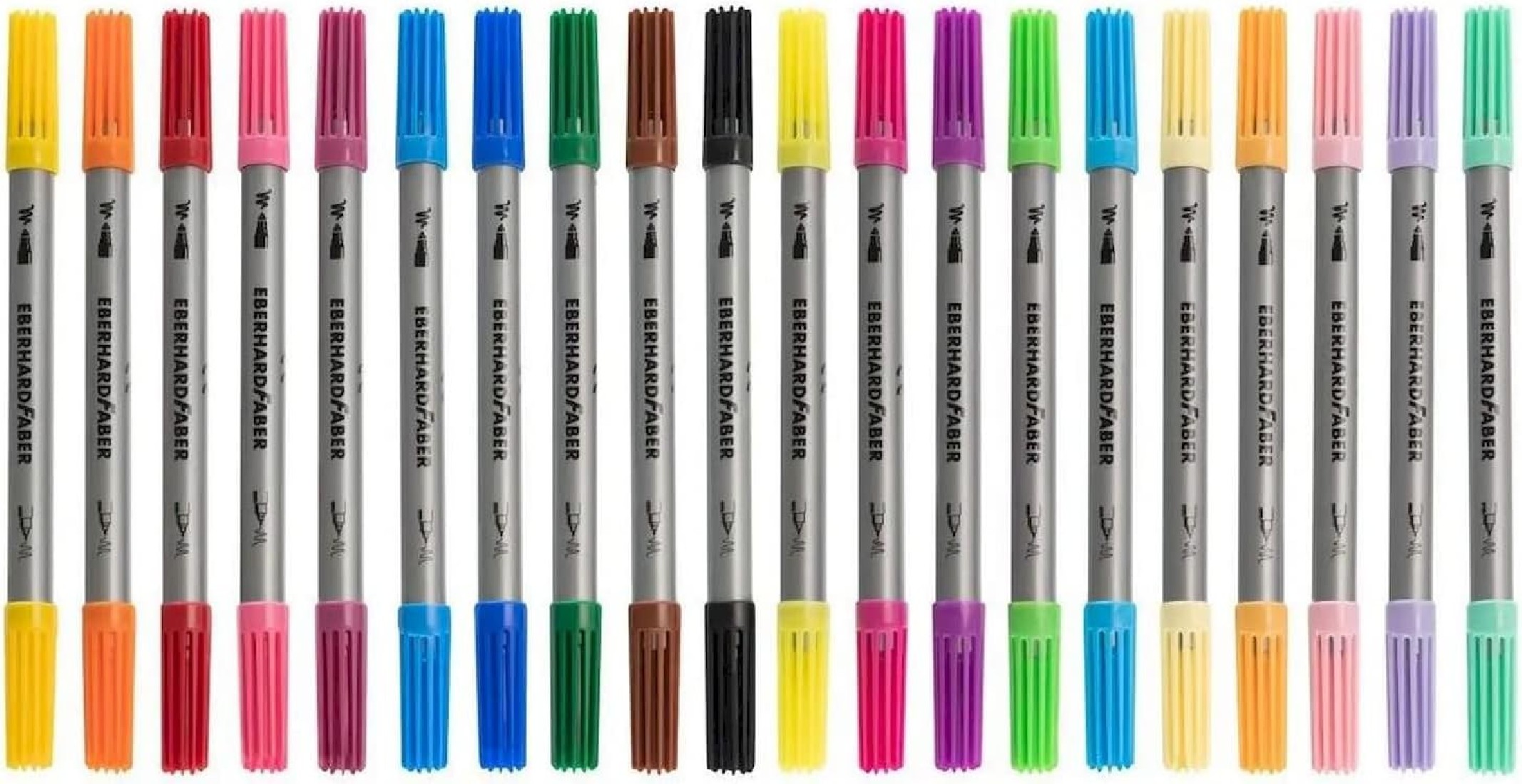 Μαρκαδόροι με Διπλή Μύτη 20 τμχ 550020 Eberhard Faber