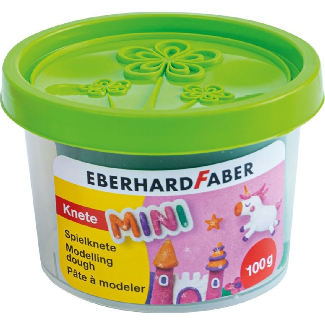 Πλαστοζυμαράκια με glitter 4 Χρωμάτων 100gr 572511 Eberhard Faber