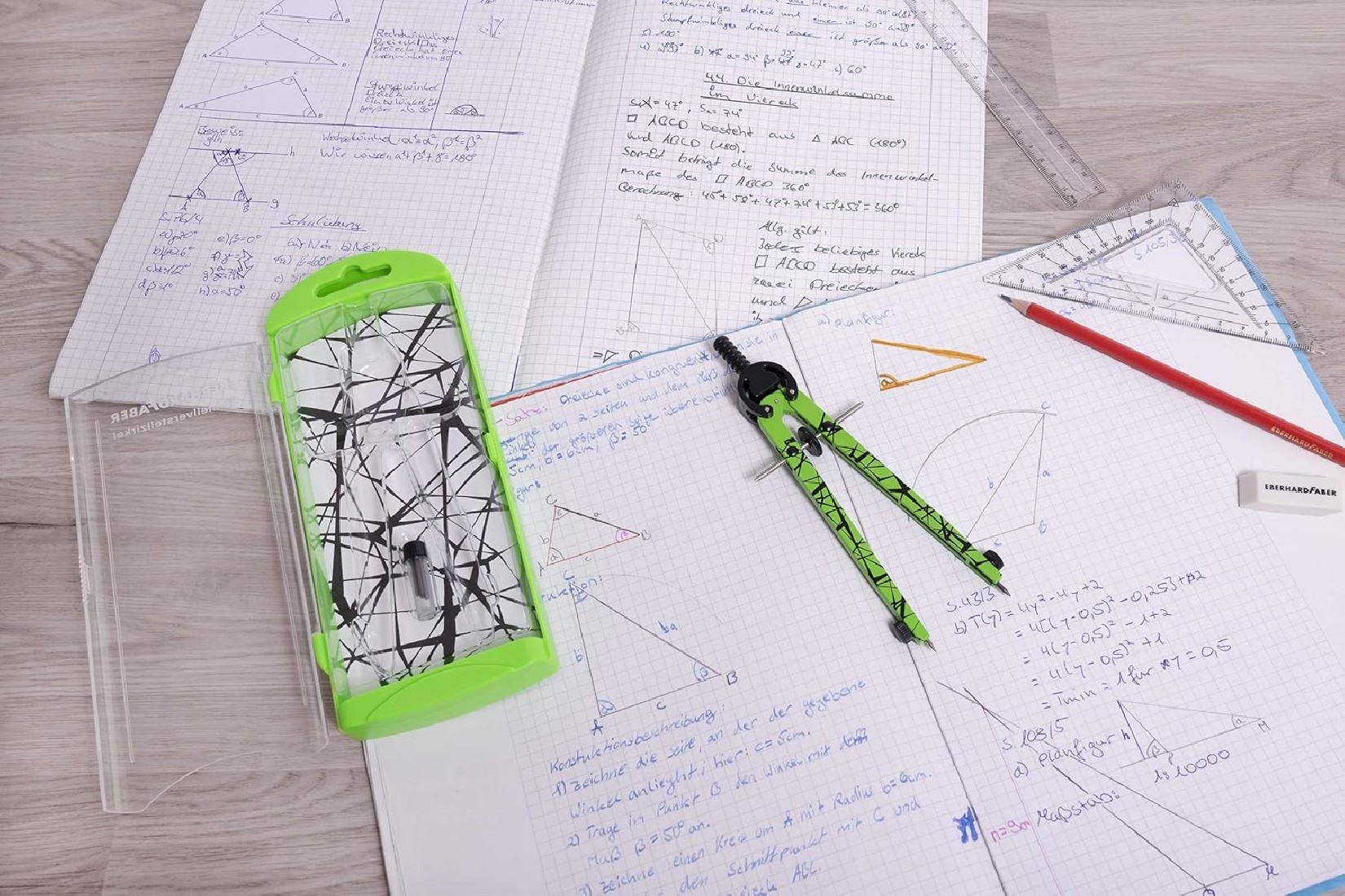 Διαβήτης με ροδέλα neon Πράσινο 571703  Eberhard Faber