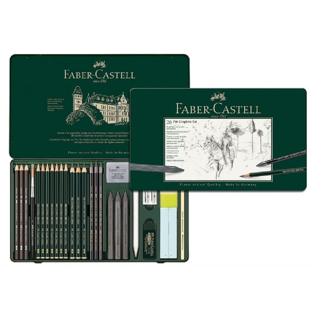Faber Castell Pitt Graphite Set of 19 112973