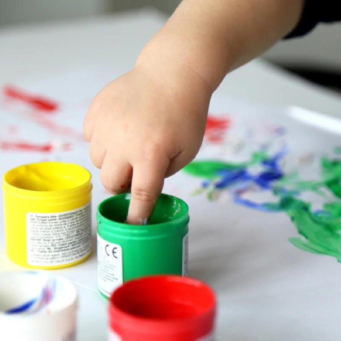 Δακτυλομπογιές 6 τεμαχίων CMP 226TD50S Primo