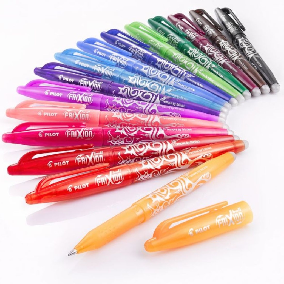 Στυλό  Pilot Frixion Apricot Orange 0,7mm Medium Rollerball που σβήνει