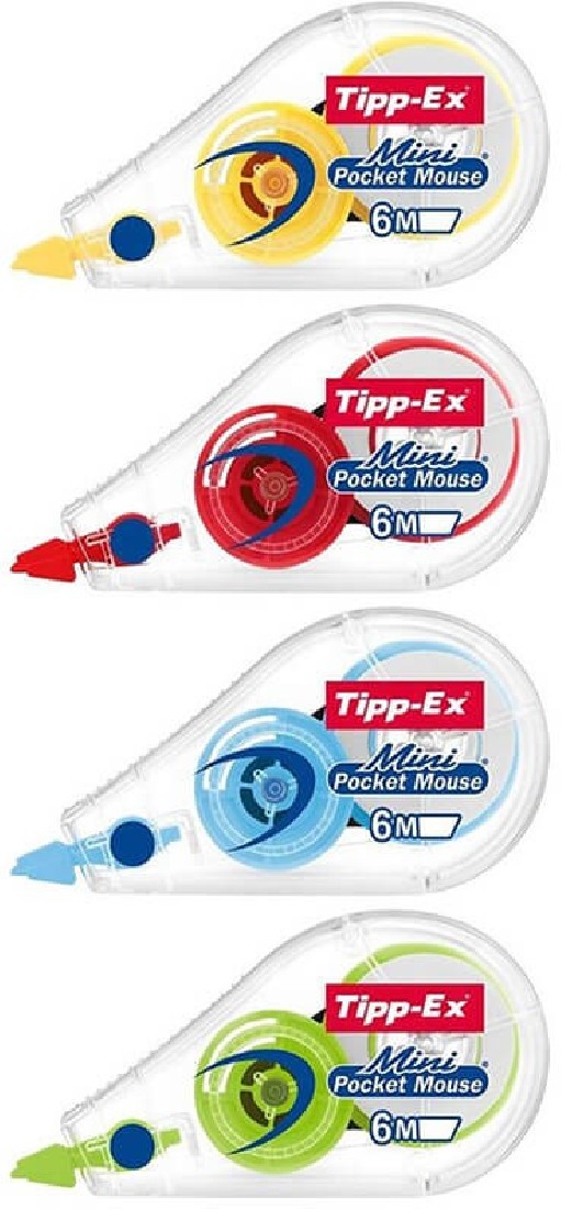 Διορθωτική ταινία 5x6mm Tipp Ex Mini Pocket Fashion BIC