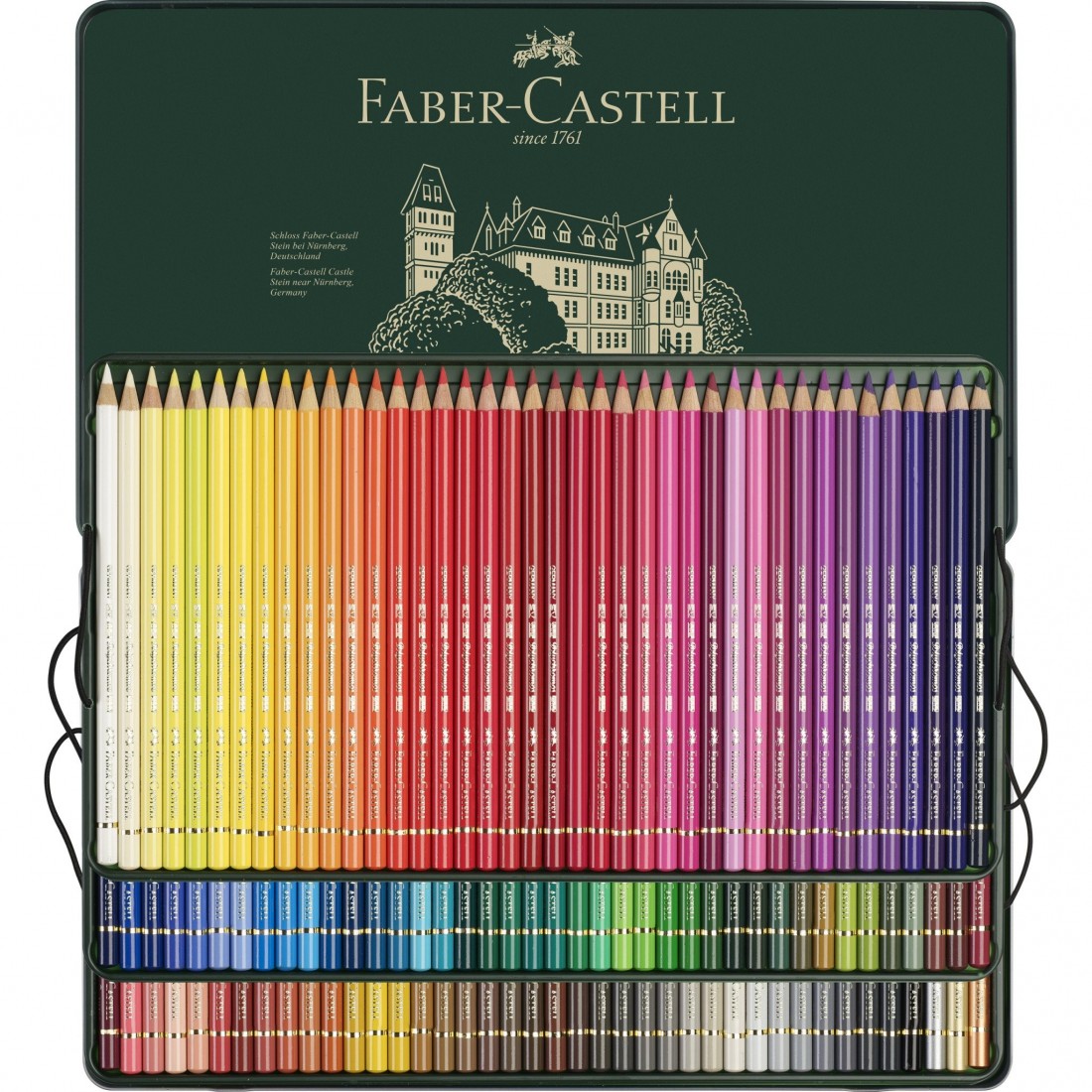 Faber Castell Set of 120 colour pencils Polychromos 110011