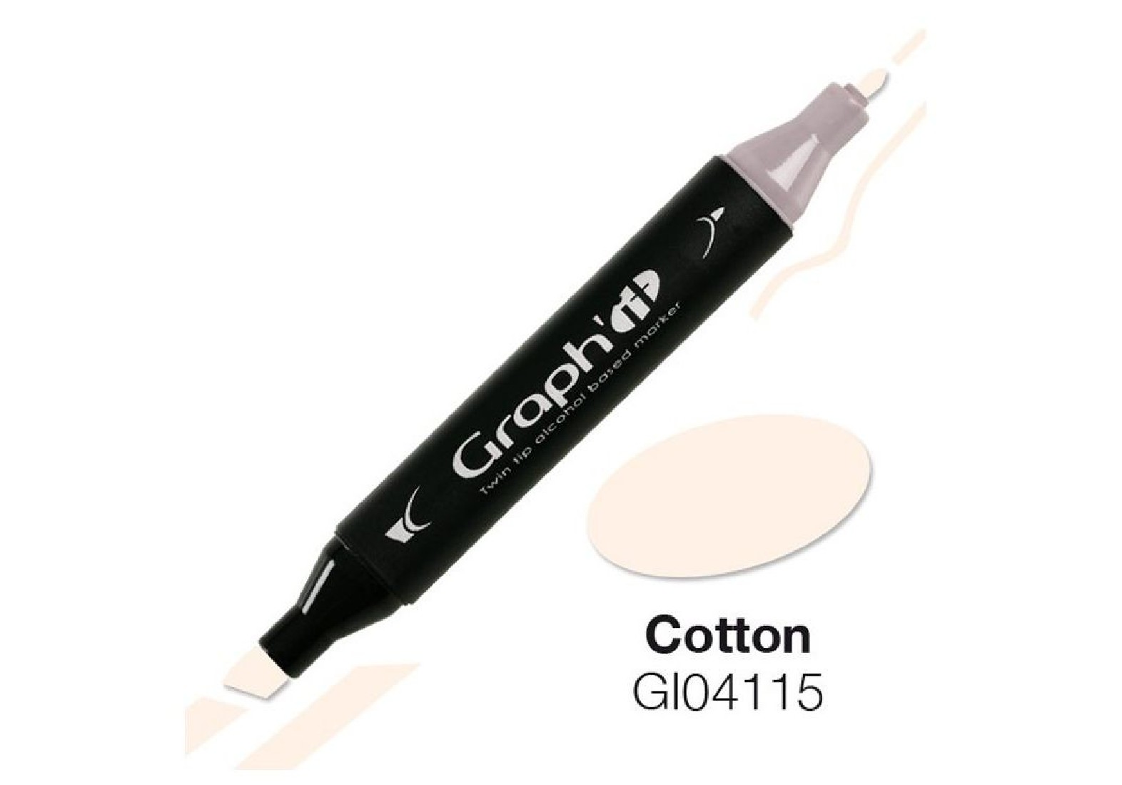 Μαρκαδόροι Οινοπνεύματος με Διπλή Μύτη Skin GI00373 Graph it