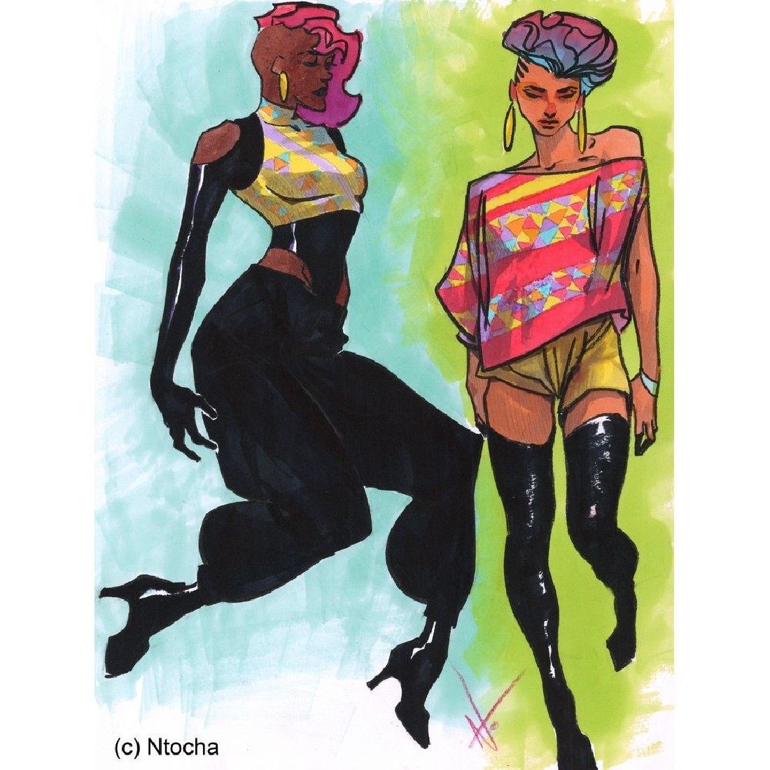 Μαρκαδόροι Οινοπνεύματος με Διπλή Μύτη People GI00125 Graph it