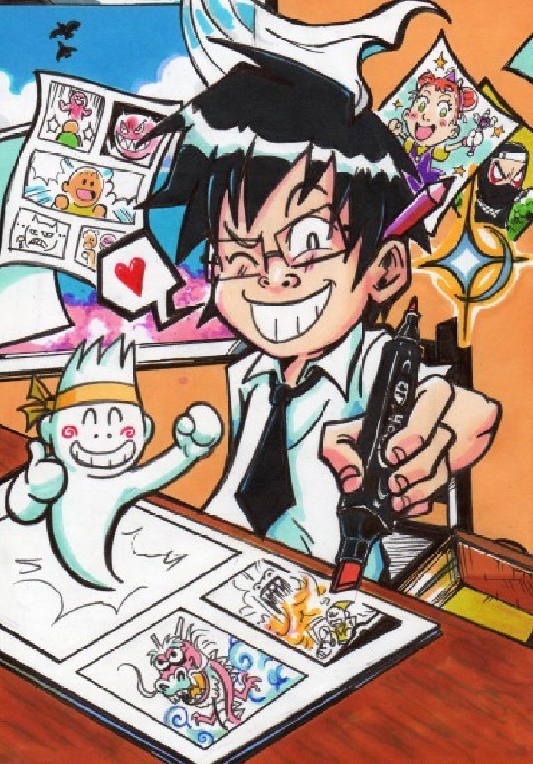 Μαρκαδόροι Οινοπνεύματος με Διπλή Μύτη 12 Χρωμάτων Manga GI00126  Graph it