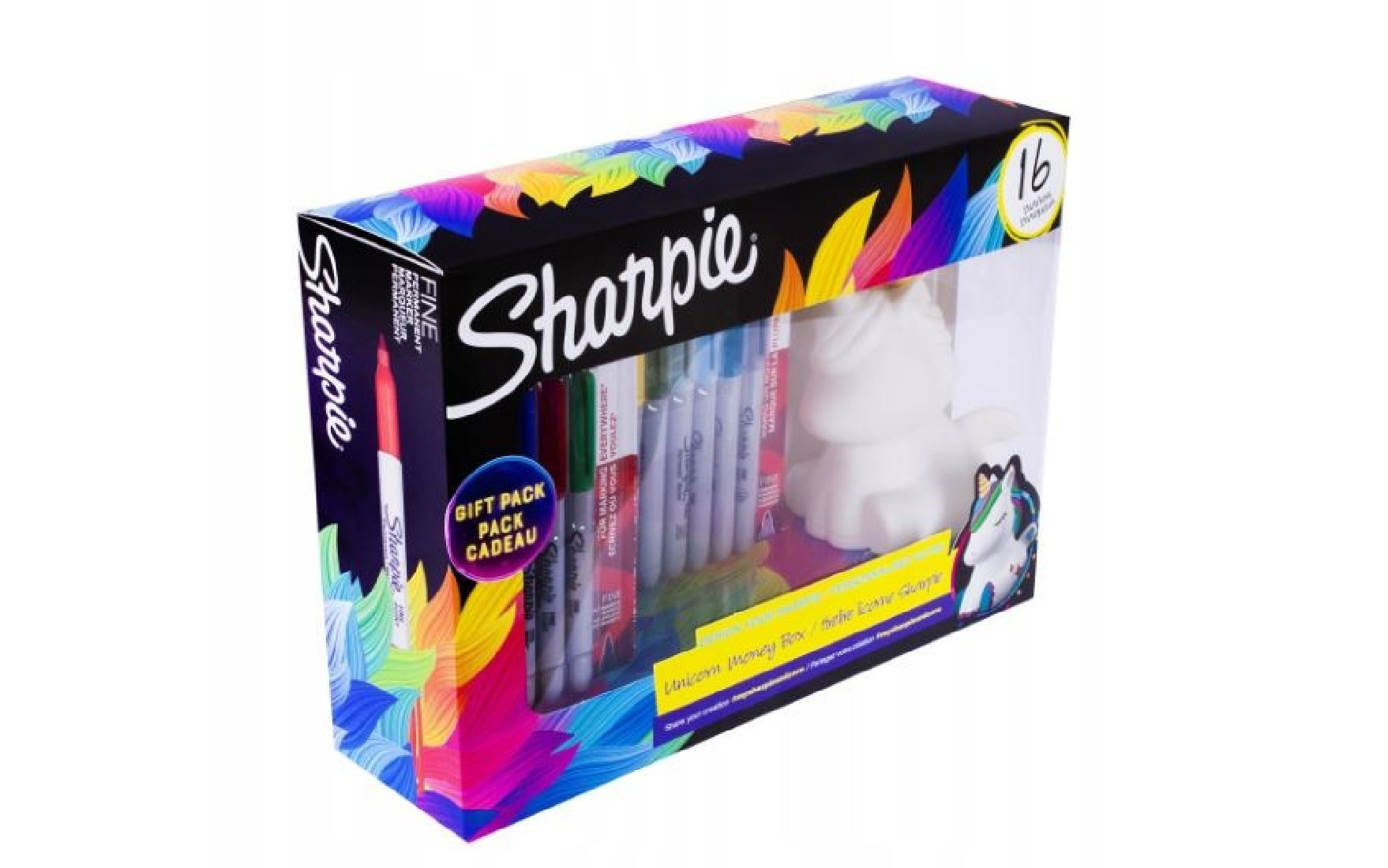 Σετ 16 τμχ. Μαρκαδόροι και Κουμπαράς Μονόκερος 2164411 Sharpie