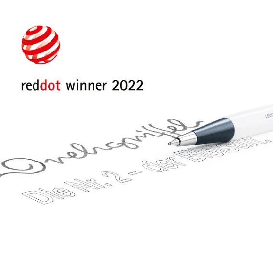 Leuchtturm 1917 mechanical pencil, White Drehgriffel Nr. 2