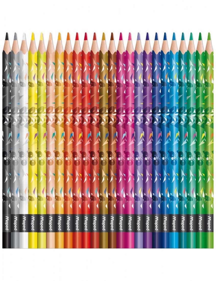 Ξυλομπογιές 24 τμχ Mini Cute 862203 Maped