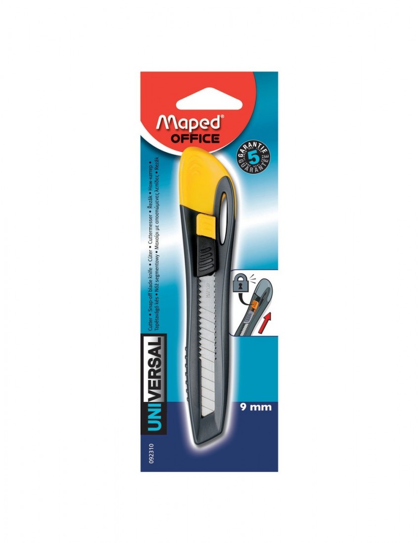 Κοπίδι Universal 9mm πλαστικό 092310 Maped.