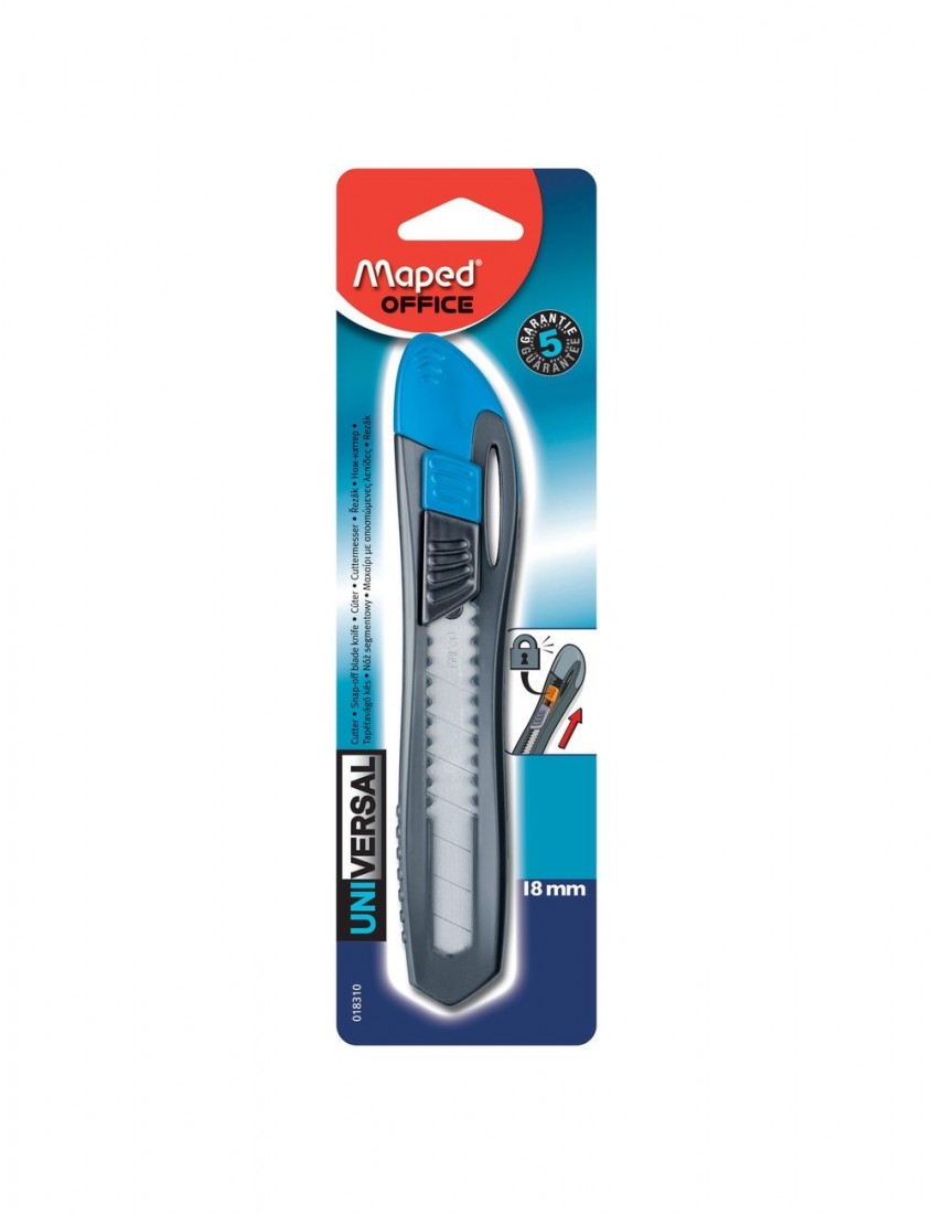 Κοπίδι Universal 18mm blister 018310 Maped