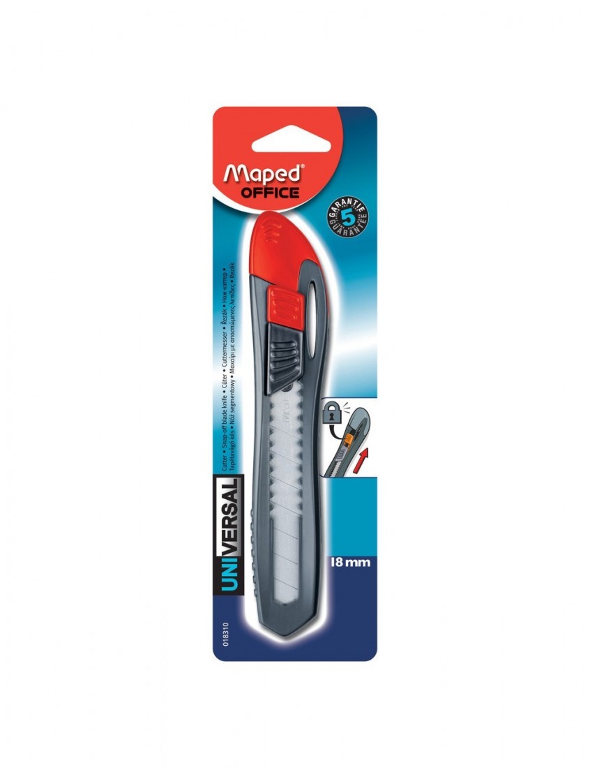 Κοπίδι Universal 18mm blister 018310 Maped