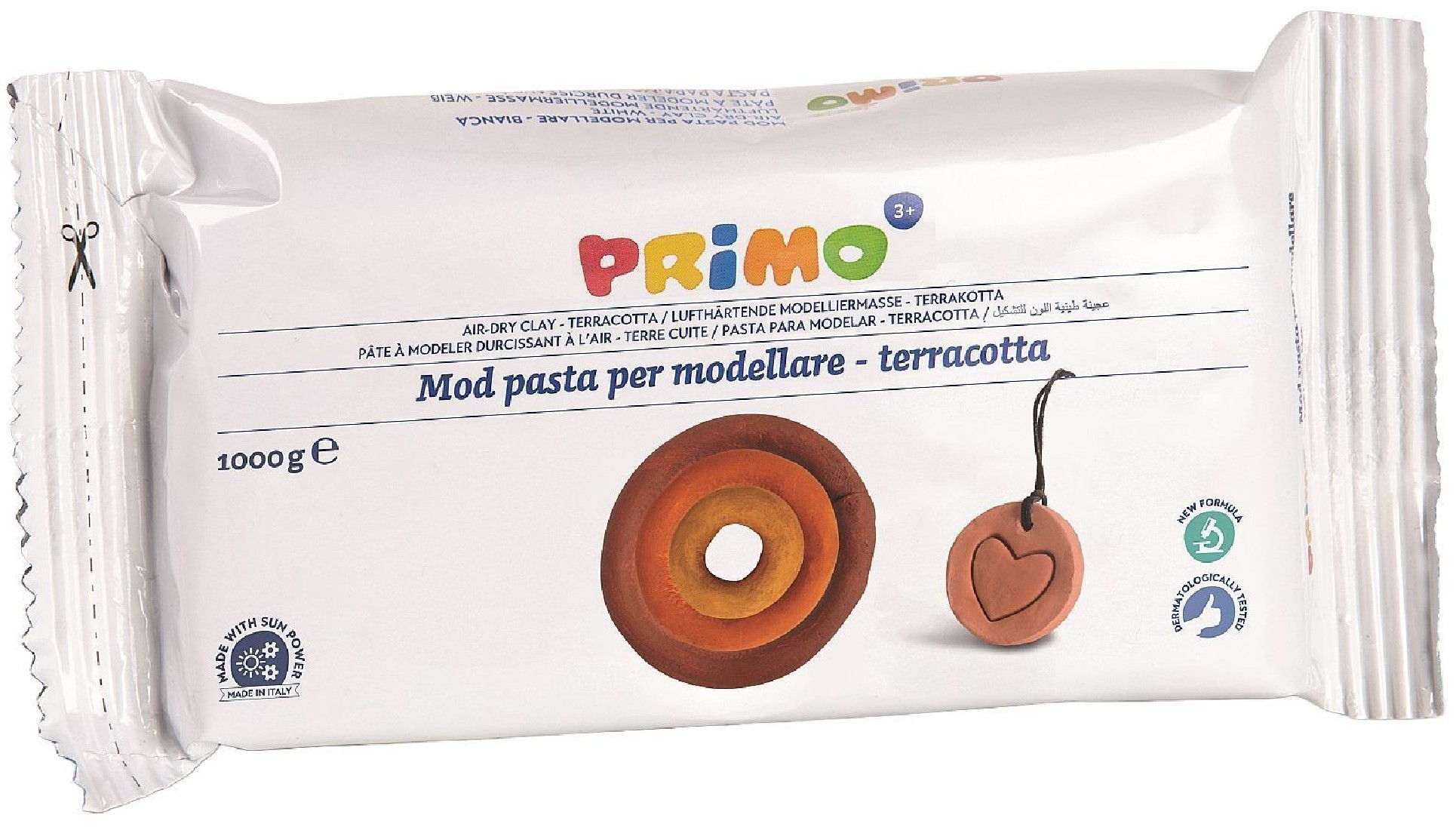 Πηλός Τερακότα 1000gr 2866MOD1000T Primo