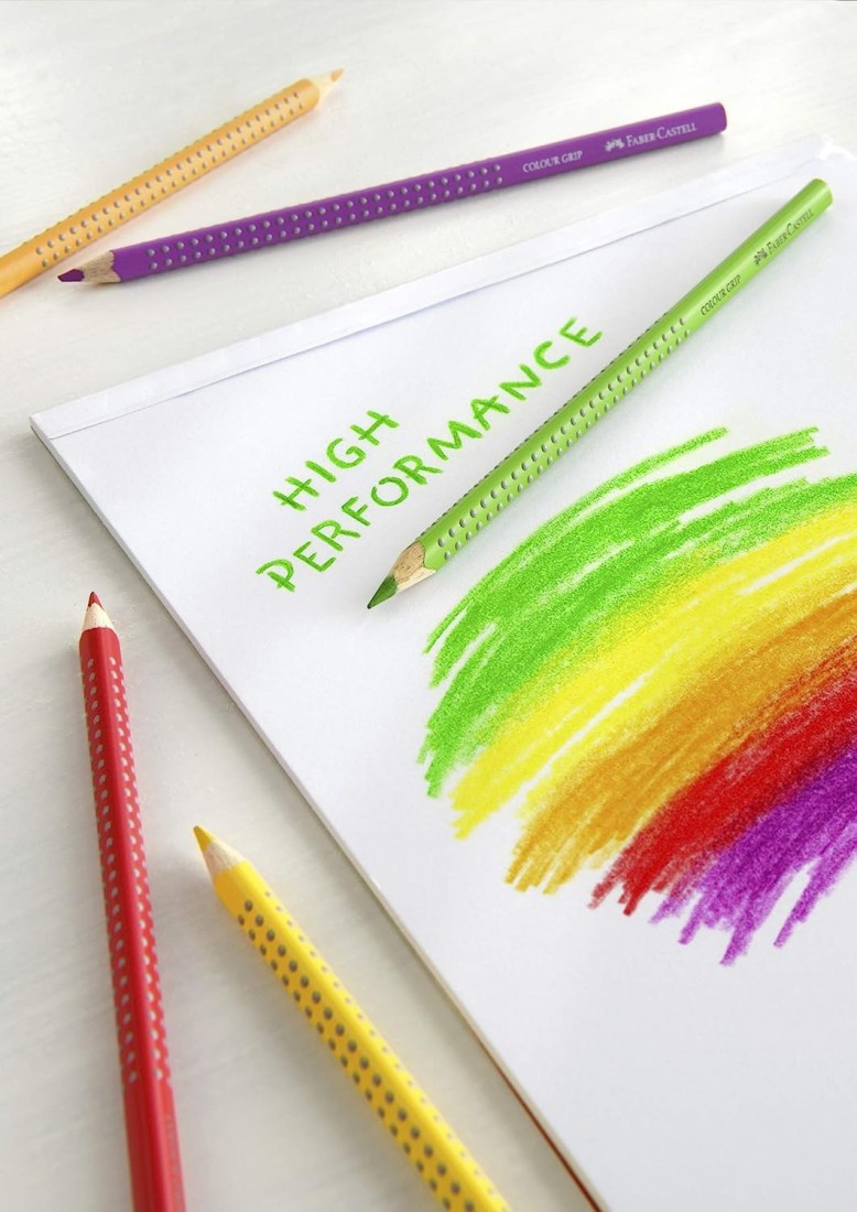 Faber Castell Grip Colour Pencils Tin of 48 112448