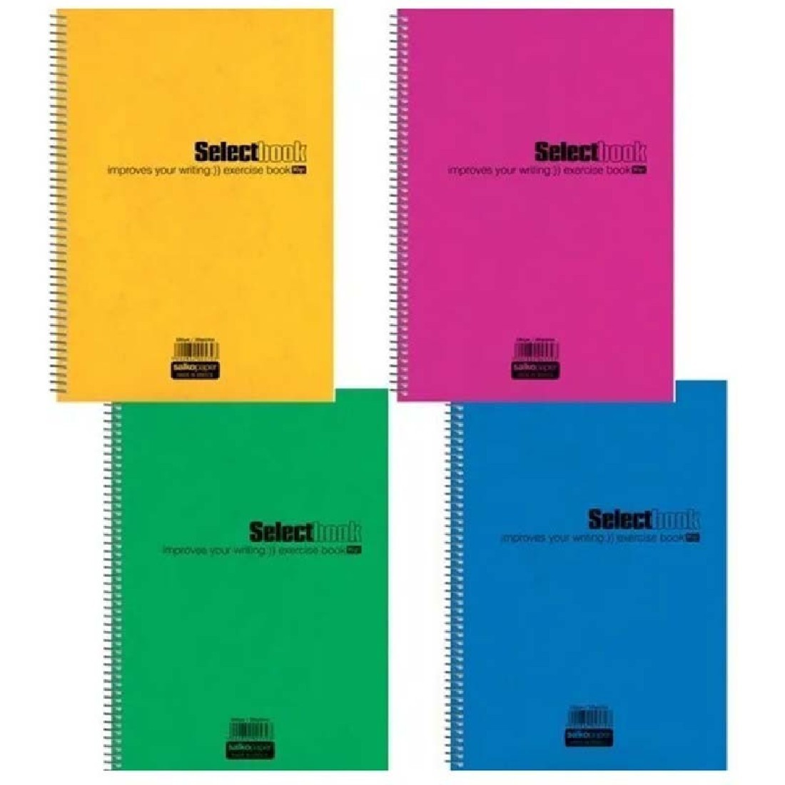 Tετράδιο σπιράλ  Β5 5Θ select Salko