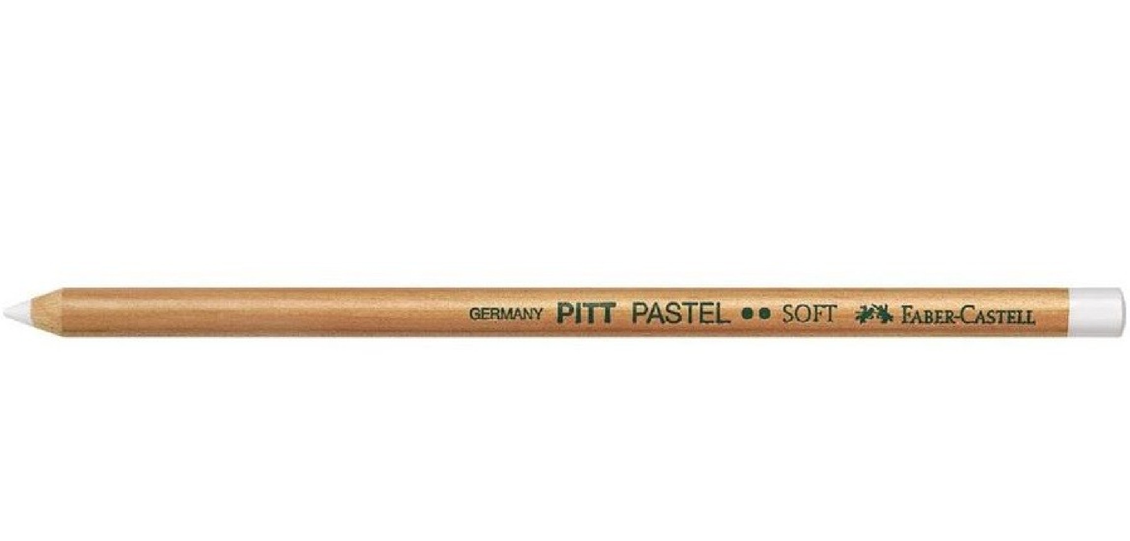 Ξυλομπογιά Pitt Pastel 101 Λευκό Soft 112111 Faber Castell