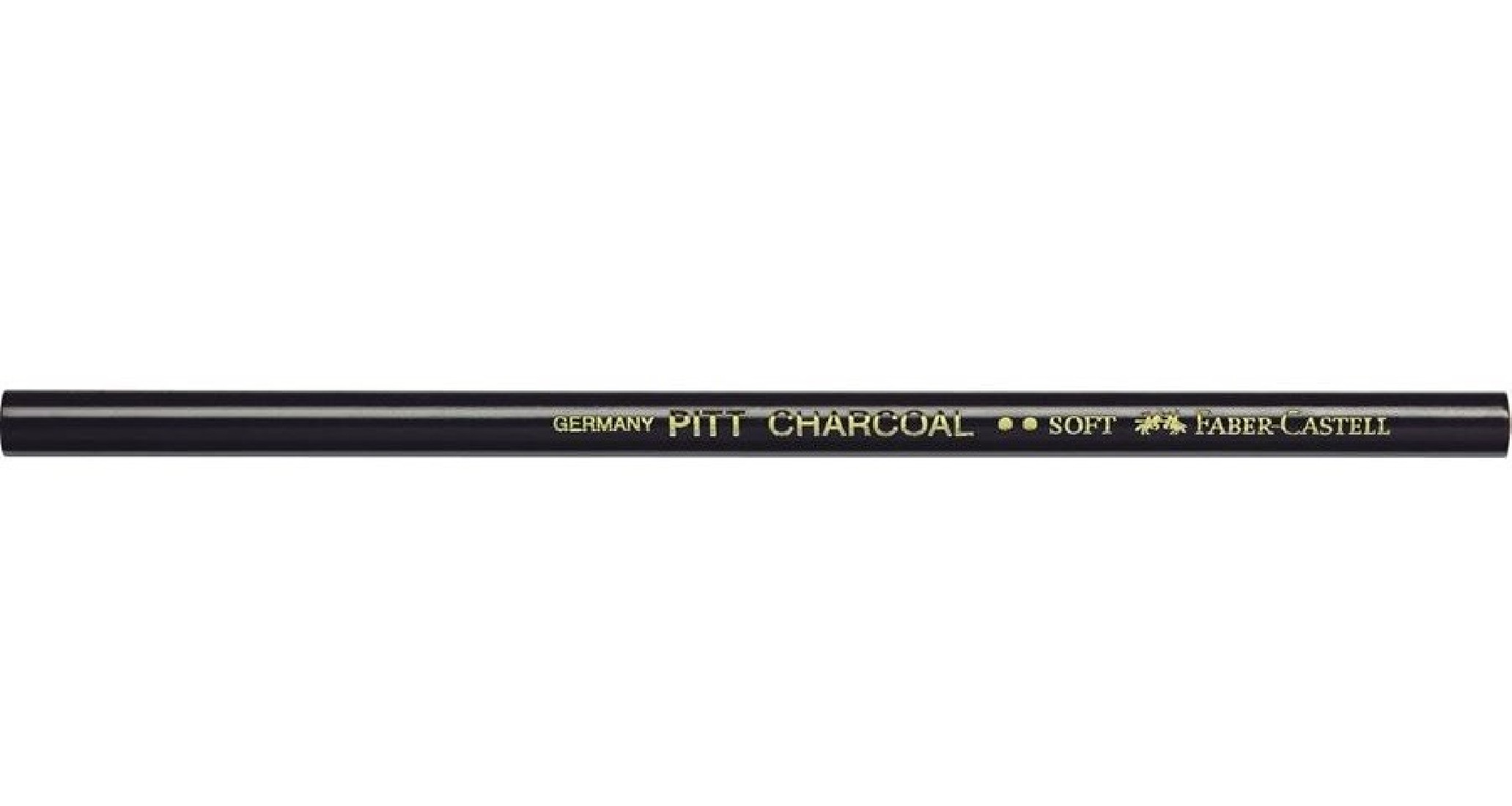 Μολύβι Κάρβουνου Pitt Wax free Charcoal Soft 117403 Faber Castell