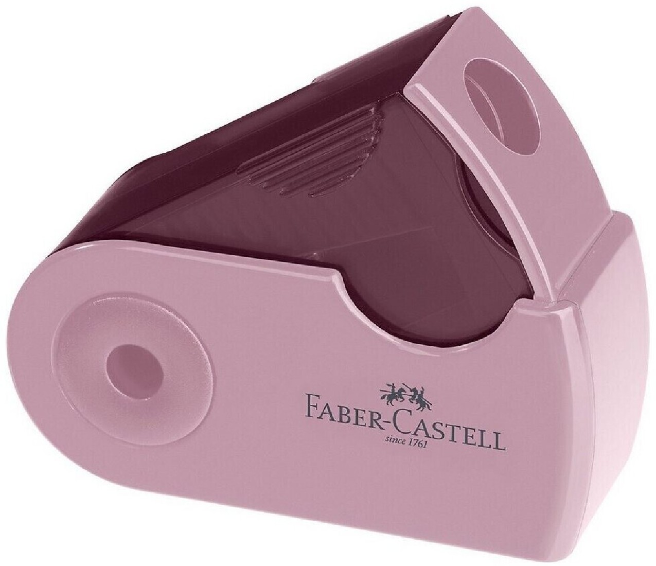 Βlister Set Sparkle 2 Μολύβια με Γόμα και Ξύστρα Ροζ-Γκρί 218480 Faber Castell