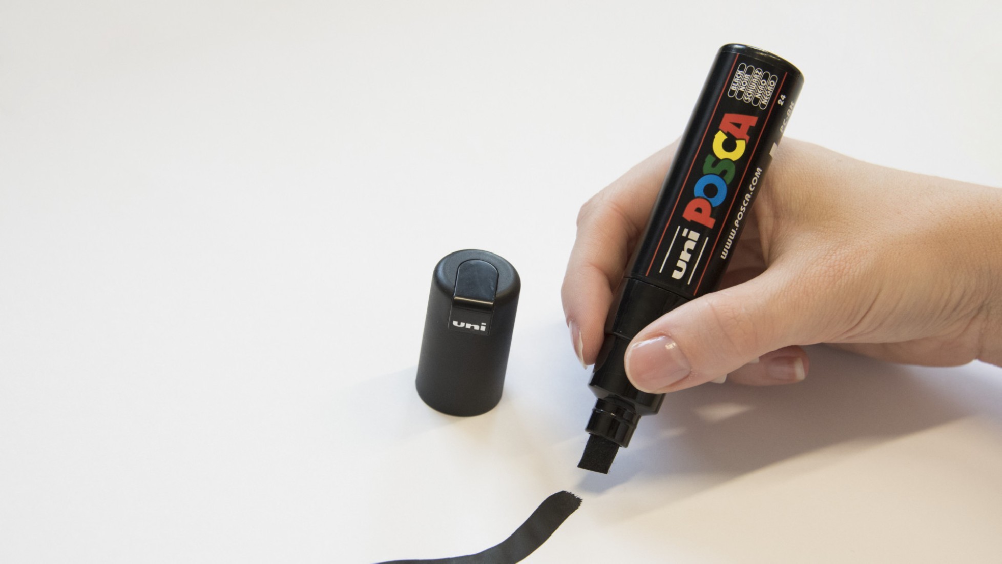 Μαρκαδόρος Posca PC-8K Blue 8 Uni-Ball