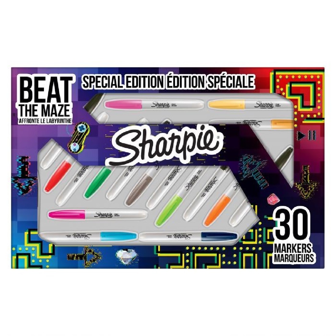 Σετ 30 τμχ. Μαρκαδόροι Fine 2180836 Sharpie