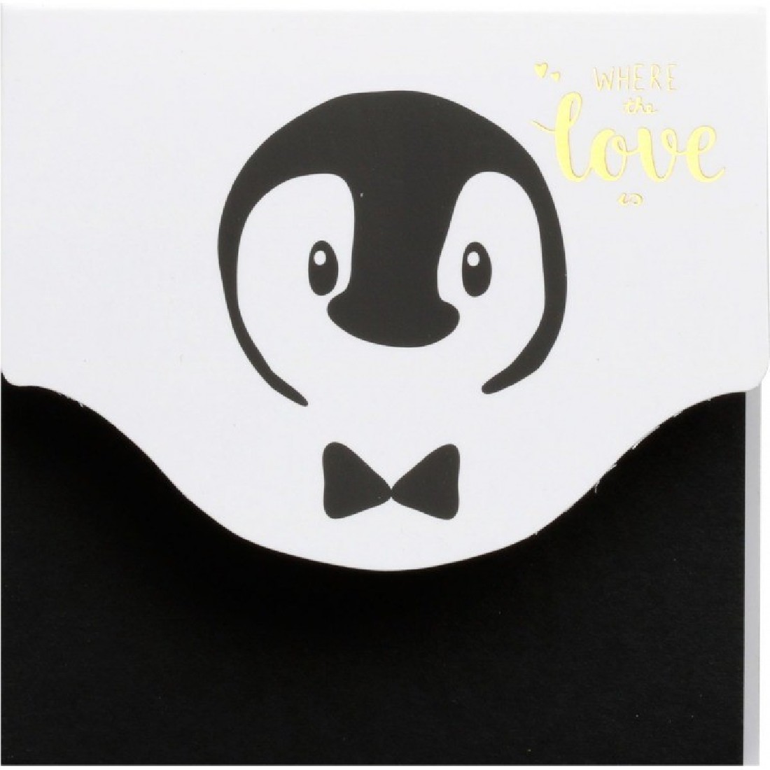 Χαρτάκια Σημειώσεων Aυτοκόλλητα ABOUT love Μαύρα YSS-326 M&G