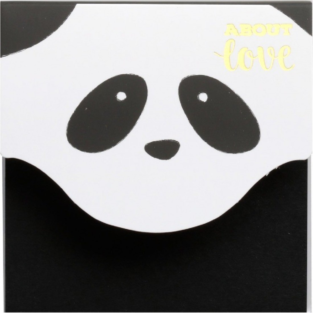 Χαρτάκια Σημειώσεων Aυτοκόλλητα ABOUT love Μαύρα YSS-326 M&G