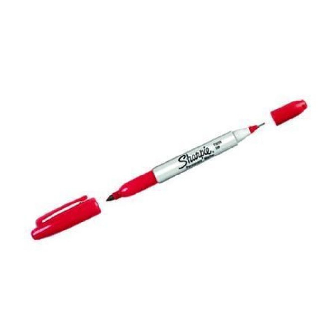 Permanent Marker Twin Tip Fine/Ultra Fine Red Sharpie