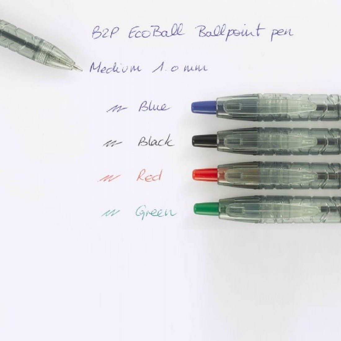 Στυλό ΕcoBall Μαύρο Διαρκείας B2P 1.0 Pilot
