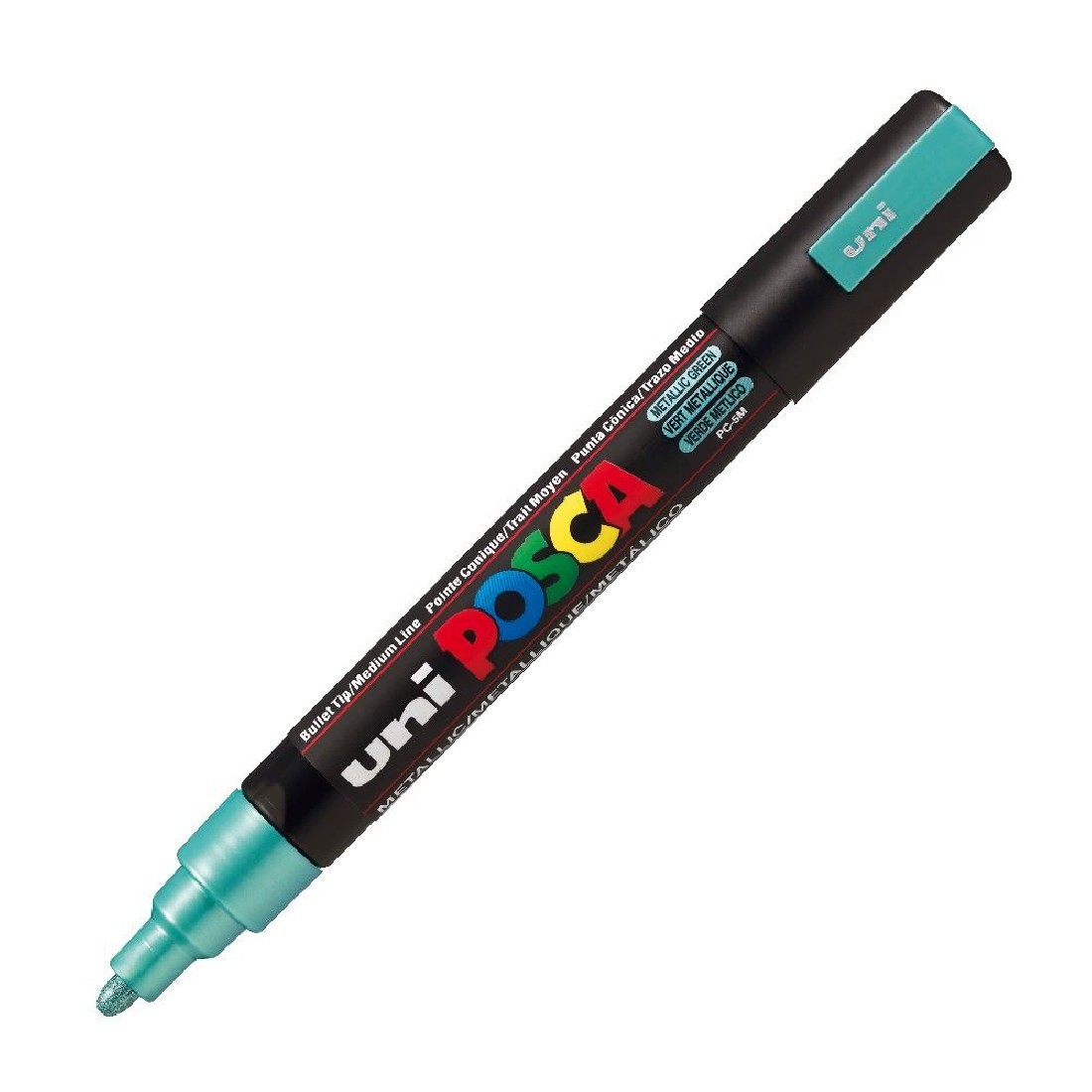 Μαρκαδόρος Posca PC-5M Metallic Green Uni-Ball
