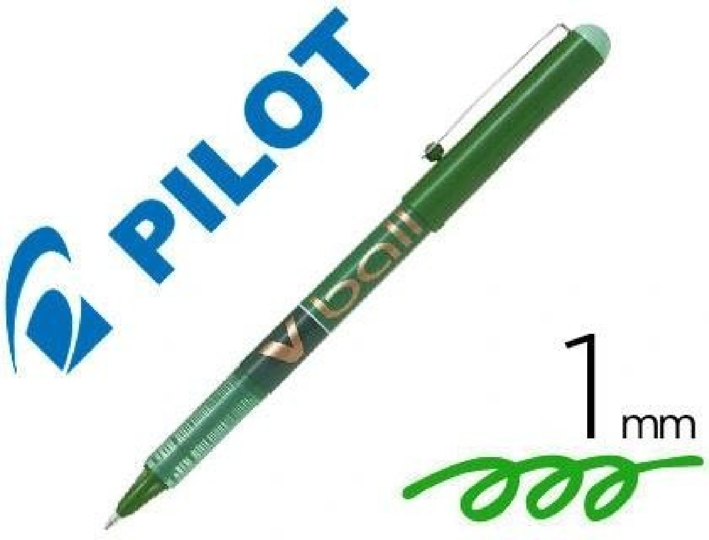 Στυλο Pilot V-Ball Υγρής Μελάνης 0.5mm Πράσινο