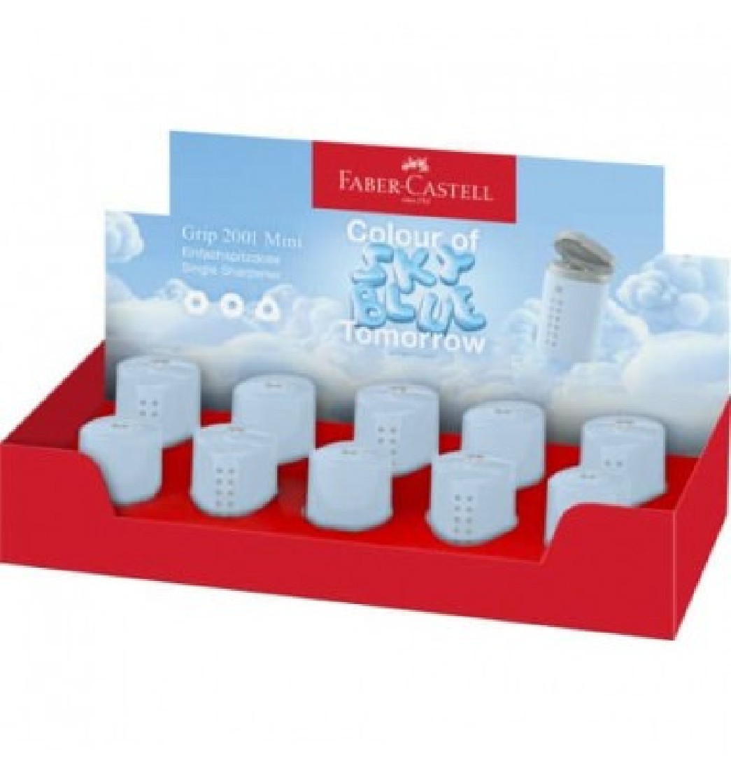 Ξύστρα Mini Grip 2001 Sky Blue 183874 Faber Castell