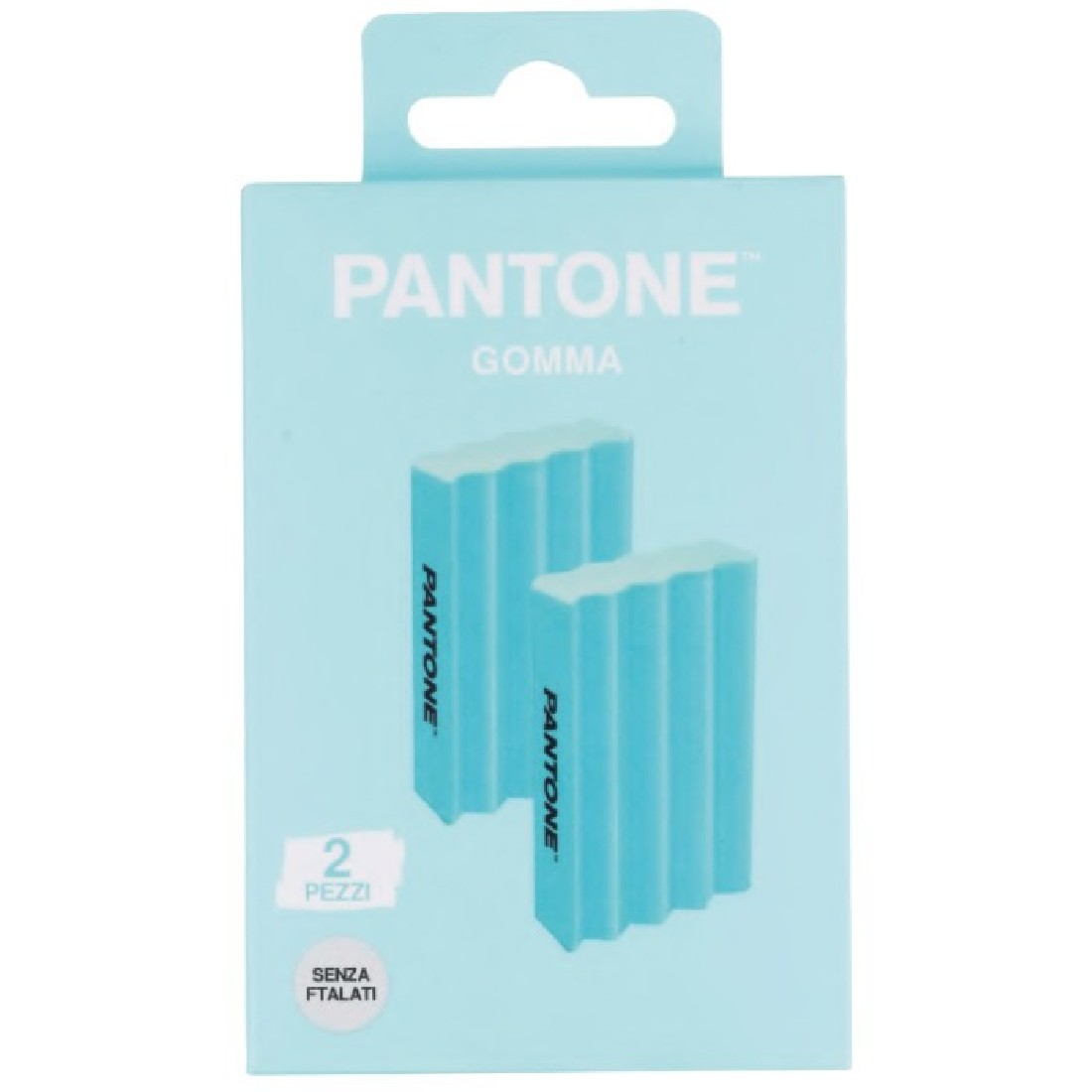 Γόμα 2 τεμαχίων σε παστέλ χρώματα PT 84015613 Pantone