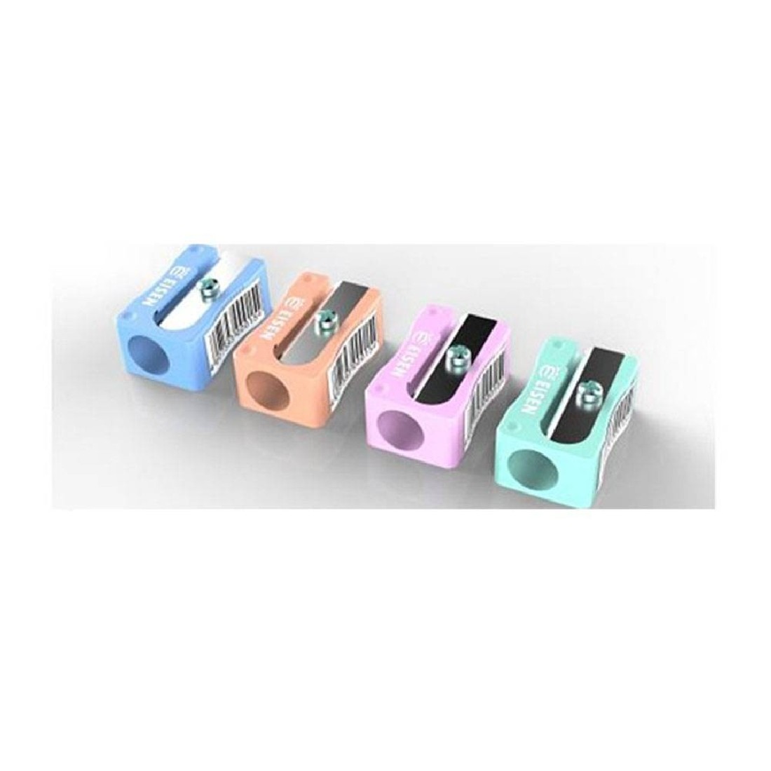 Ξύστρα μονή πλαστική σε pastel αποχρώσεις 10508999 Eisen