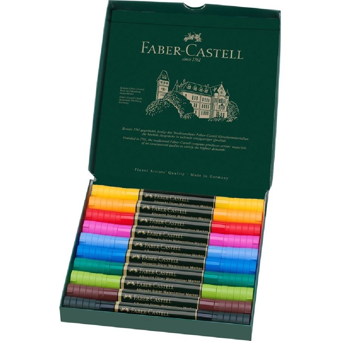 Faber Castell Albrecht Durer Watercolour Marker, wallet of 10, 160310