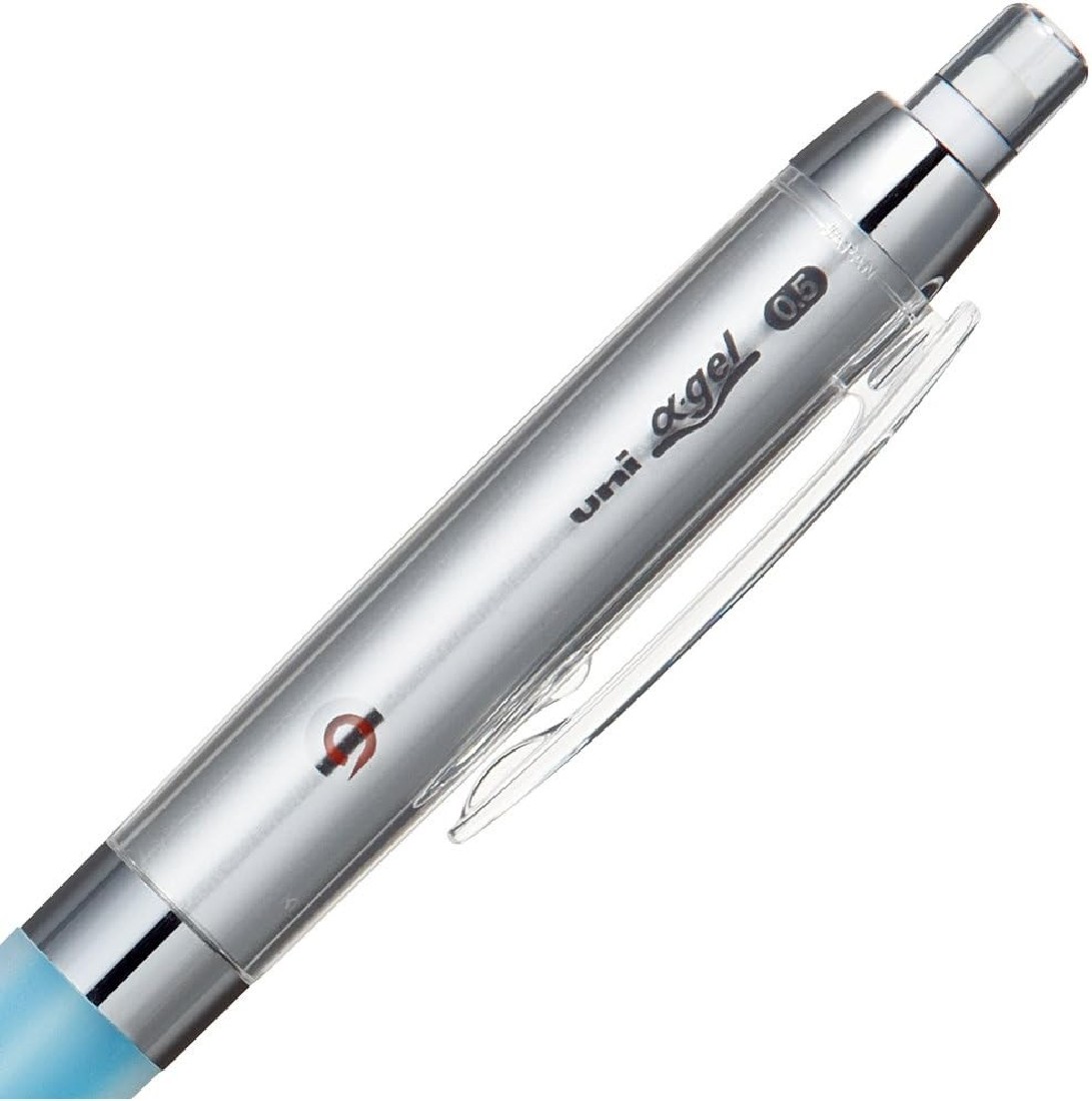 Uni Mitsubishi Pencil Alpha Gel M5858GG1P.33 Kurutoga Mechanical Pencil, 0.5, Blue