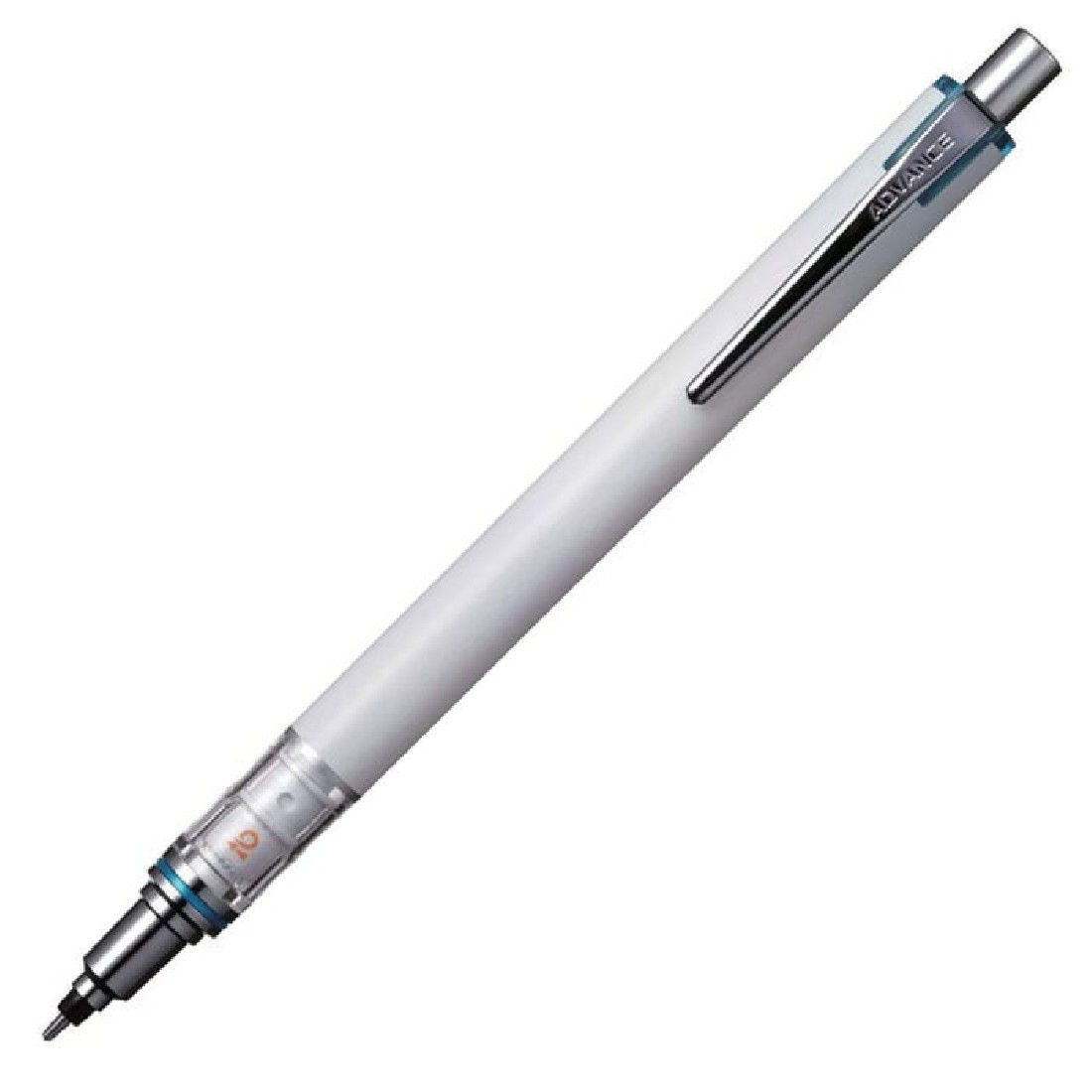 Uni Mitsubishi Pencil sharp pen Kurutoga Advance 0.5mm White, M5-5591P.1