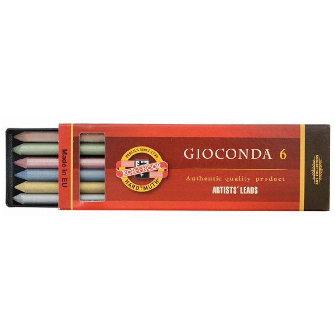 Μύτες για μηχανικό μολύβι 5.6mm Metallic 6 τμχ 5340 KOH-I-NOOR