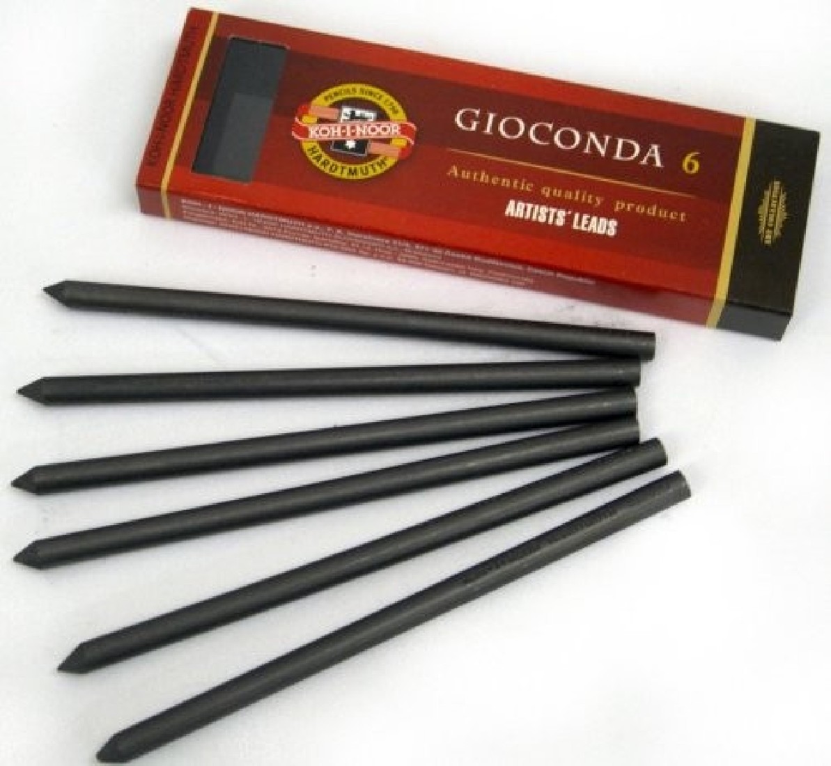 Μύτες για μηχανικό μολύβι 5,6mm 2Β 6τμχ 4865 KOH-I-NOOR