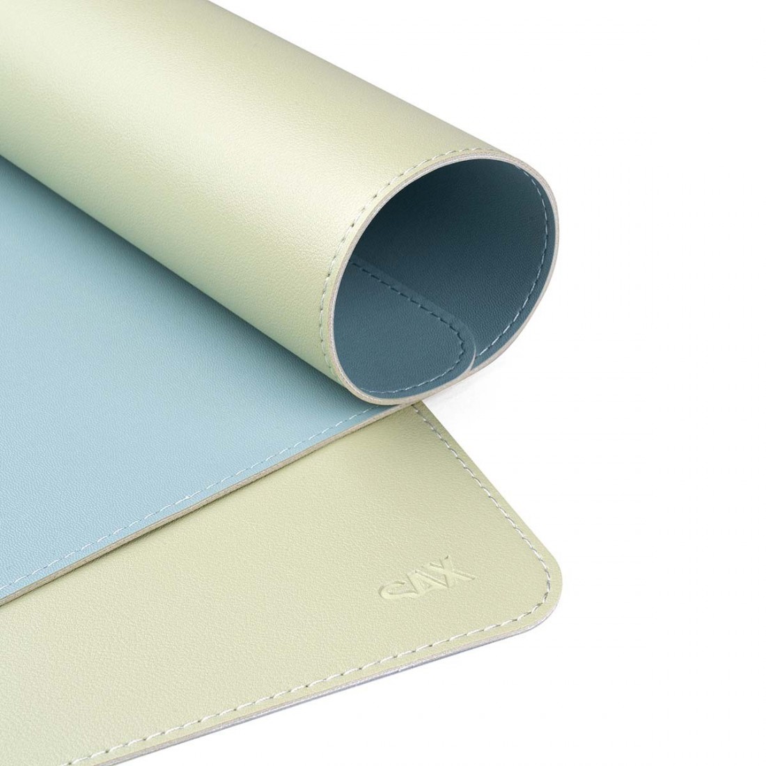 Σουμέν γραφείου( desk pad)  45χ90cm Αδιάβροχο διπλής όψης, light blue/light green, 2-700-02 SAX