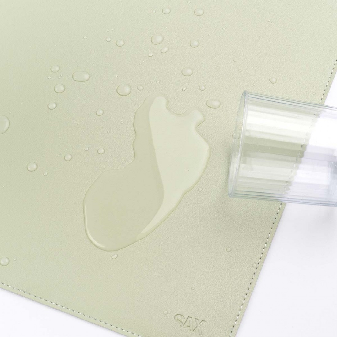 Σουμέν γραφείου( desk pad)  45χ90cm Αδιάβροχο διπλής όψης, light blue/light green, 2-700-02 SAX