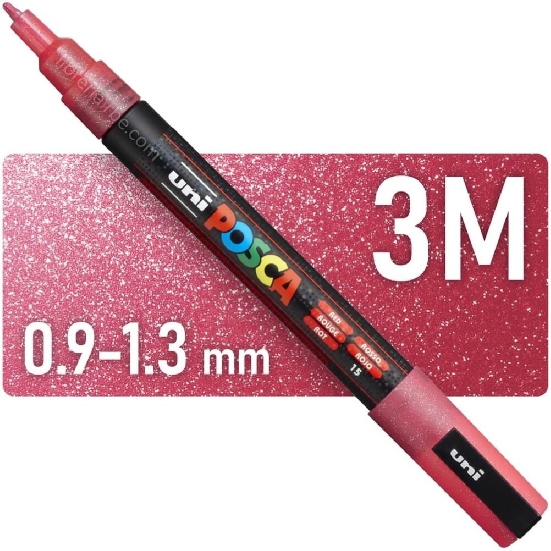 POSCA Σετ 8 Μαρκαδόροι PC-3M Sparkling Colours