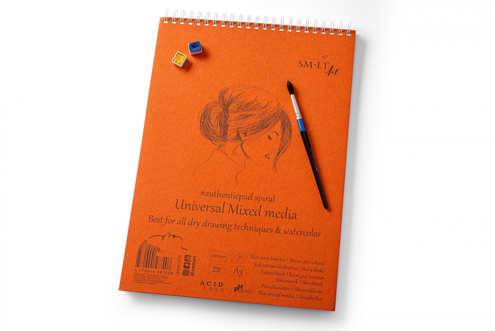 SM-LT ART Mixed Media Universal A4 40sh 200gsm