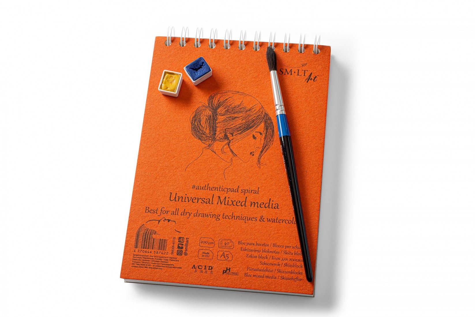 SM-LT ART Mixed Media Universal A5 40sh 200gsm