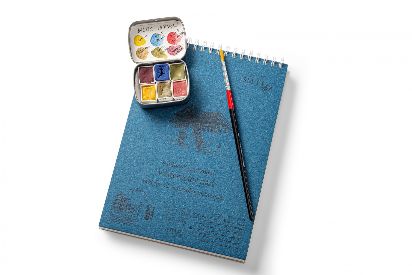 SM-LT ART Watercolor Pad A5 20sh 280gsm
