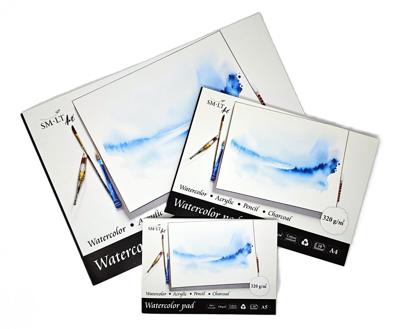 SM-LT ART Watercolor Pad A3 10sh 320g/m2